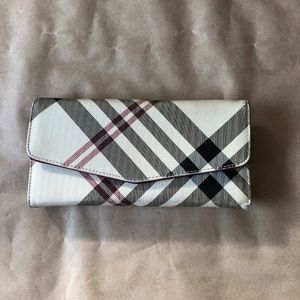 Faux Burberry Wallet